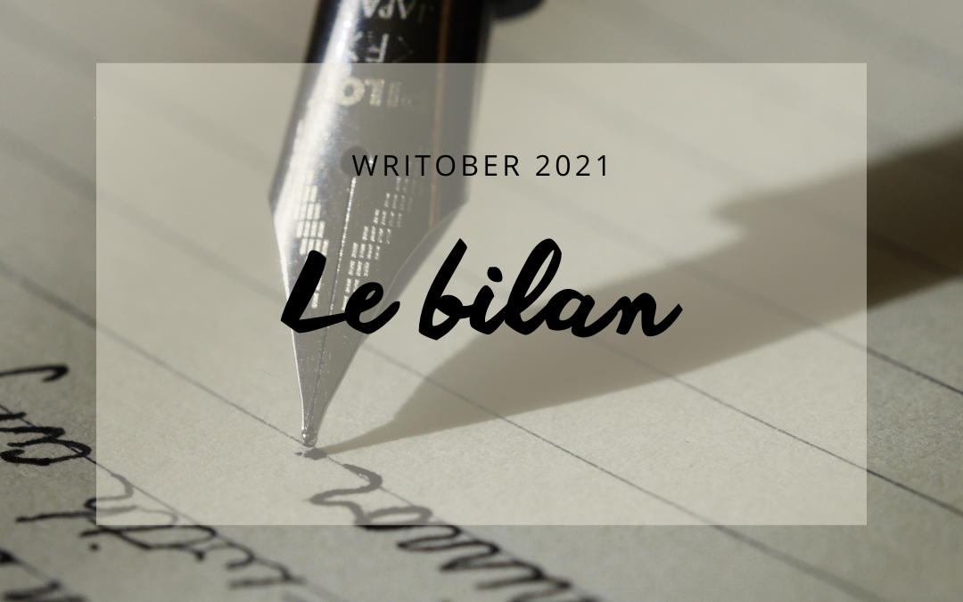 Writober 2021 : bilan
